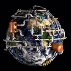 Esgoto domestico ilustracao