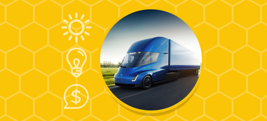 Caminhão Tesla Semi chega em dezembro (e já teve problema)