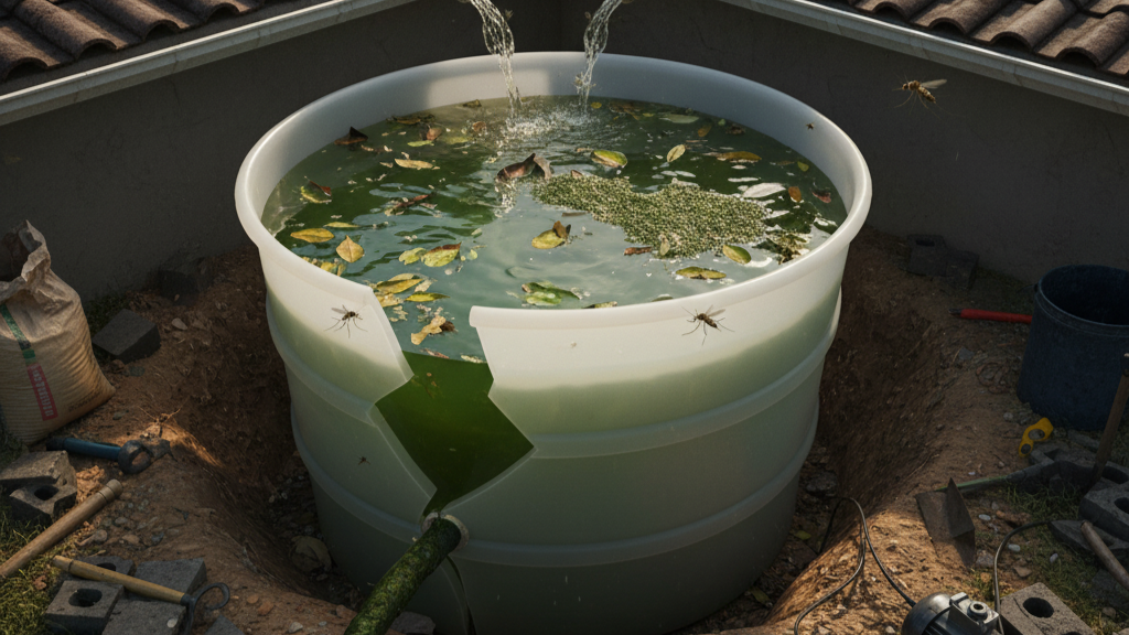 água de chuva para rega - 1